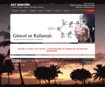 Cetkontor.net(CET) Screenshot