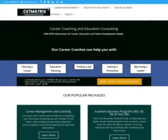 Cetmatrix.com(CETMATRIX Solutions) Screenshot