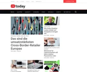 Cetoday.ch(Startseite) Screenshot