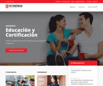 Cetogenica.com(Cetogenica) Screenshot