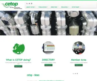 Cetop.org(European Fluid Power) Screenshot