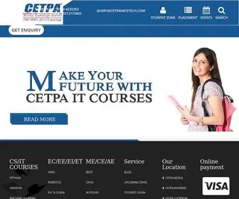 Cetpainfotech.com(No.1 Training Company in Noida) Screenshot