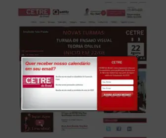 Cetre.com.br(Cetre Treinamentos) Screenshot