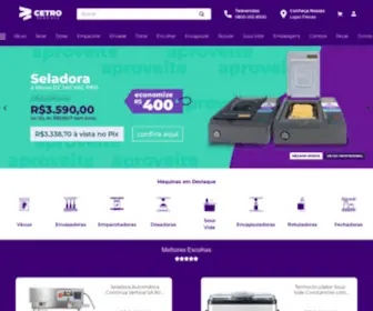 Cetro.com.br(Cetro Máquinas) Screenshot