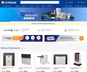 Cetrogar.com.ar(Electrodomésticos) Screenshot