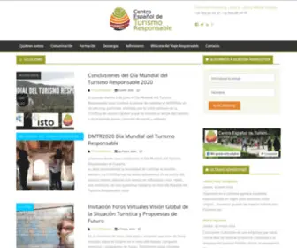 Ceturismoresponsable.com(TURISMO RESPONSABLE) Screenshot