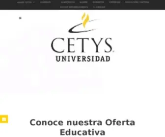 Cetys.edu.mx(Cetys) Screenshot