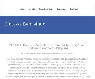 Ceudorenascer.com.br(C.E.U.R) Screenshot