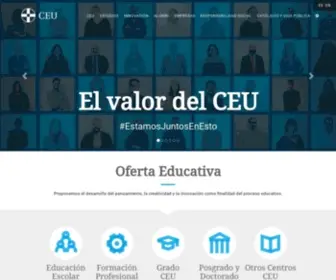 Ceu.es(CEU institución educativa con más de 25 centros en España) Screenshot
