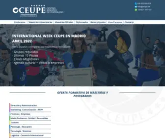 Ceupe.lat(Masters, cursos y MBA online) Screenshot