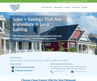Ceusa.com(Clean Energy USA) Screenshot