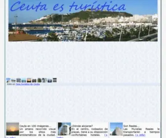 Ceutaturistica.com(Turismo Ceuta) Screenshot