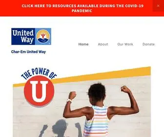 Ceuw.org(Char-Em United Way) Screenshot