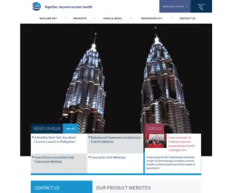 Ceva-Asiapacific.com(Ceva Animal Health Asia Sdn Bhd) Screenshot