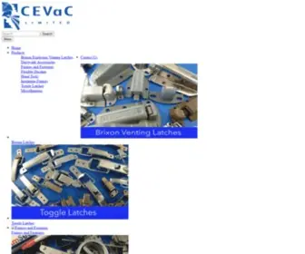 Cevac.co.uk(Fixings, fittings & Accessories for the Insulation Industry) Screenshot