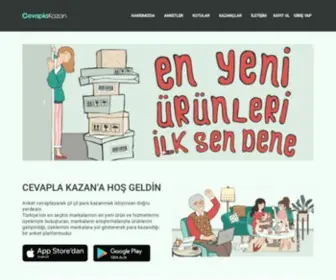 Cevaplakazan.com(Cevapla Kazan) Screenshot