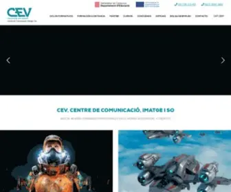 CevBarcelona.com(CEV Barcelona) Screenshot