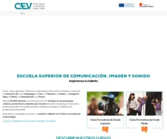 Cev.com(Escuela Superior de Comunicación) Screenshot