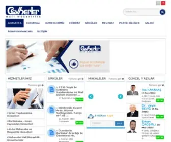 Cevherler.com(Tübitak 1512) Screenshot