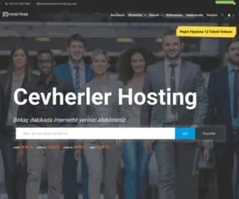 Cevherlerhosting.com(Hosting firması) Screenshot