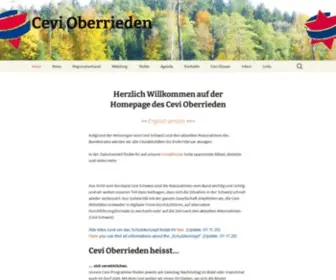 Cevi-Oberrieden.ch(Cevi Oberrieden) Screenshot