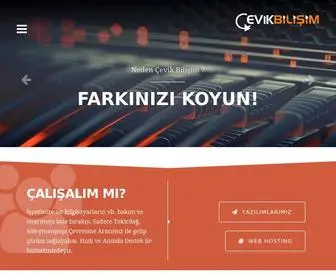Cevikbilisim.com(Show yazilim ® tekirdağ web tasarım) Screenshot