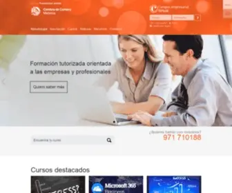 Cevirtualmallorca.es(Cursos online) Screenshot