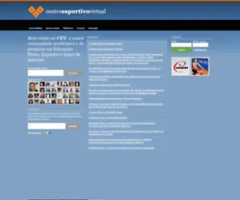 Cev.org.br(Centro esportivo virtual) Screenshot