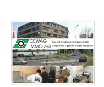 Cewag.ch(CEWAG IMMO AG) Screenshot