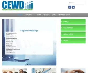 Cewd.org(Center For Energy Workforce Development) Screenshot