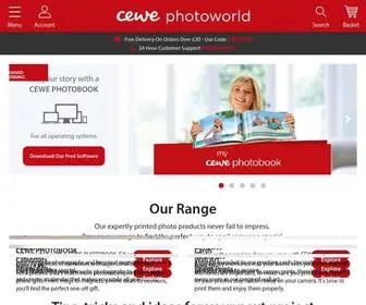 Cewe-Photoworld.com(CEWE UK) Screenshot
