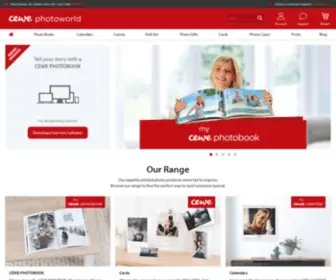 Cewe.co.uk(CEWE Photoworld) Screenshot