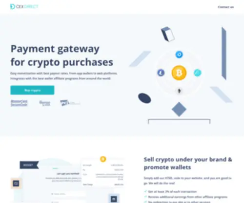 CexDirect.com(Bitcoin & cryptocurrency exchange) Screenshot
