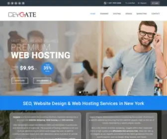 Ceygate.com(Business Website Design) Screenshot