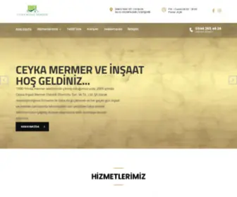 Ceykamermerinsaat.com(Ceyka) Screenshot