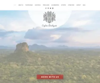 Ceylonboutiques.com(TOURS IN SRI LANKA) Screenshot