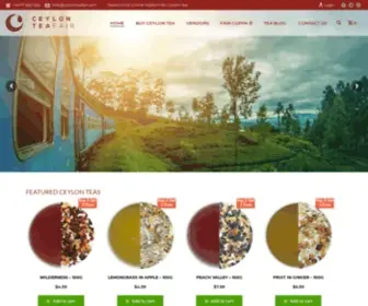 Ceylonteafair.com(Pure Ceylon Tea) Screenshot