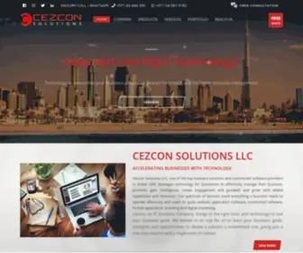 Cezconcrm.com(Cezcon CRM) Screenshot