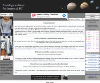 Ceze.com(Birth chart and horoscope) Screenshot