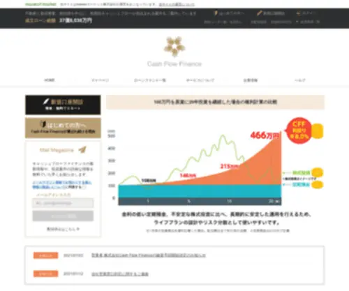 CF-Finance.jp(CF Finance) Screenshot