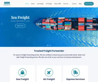 CF-Freight.com(Trusted Freight Service) Screenshot