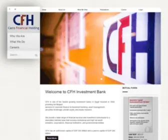 CF-Holding.com(CFH The Fully Fledged Investement Bank) Screenshot