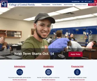 CF.edu(College Of Central Florida) Screenshot