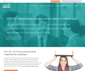 Cfa-Ite.fr(Cfa Ite) Screenshot