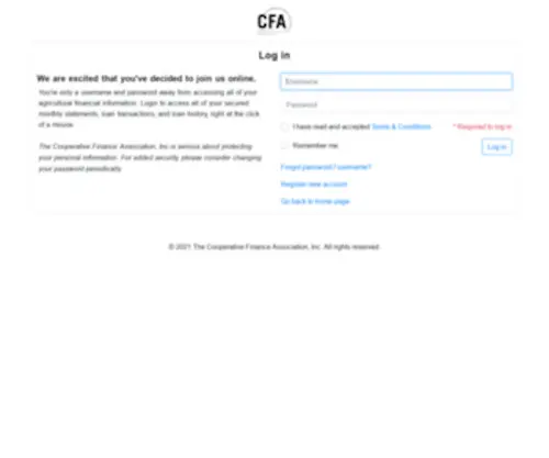 Cfafsonline.com(Cfafsonline) Screenshot