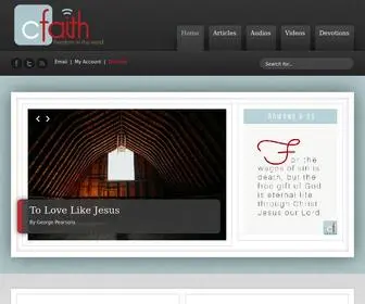 Cfaith.com(Cfaith) Screenshot