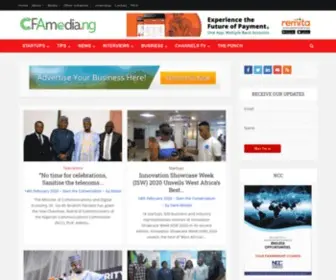 Cfaleverage.com(Techbuild.africa Innovation) Screenshot