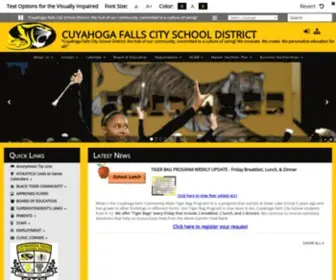 Cfalls.org(Cuyahoga Falls City School District) Screenshot