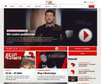 Cfan.cz(Misijní organizace Reinharda Bonnkeho a Daniela Kolendy) Screenshot