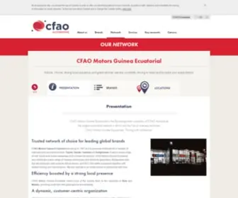Cfaomotors-Guineeequatoriale.com(CFAO Mobility) Screenshot